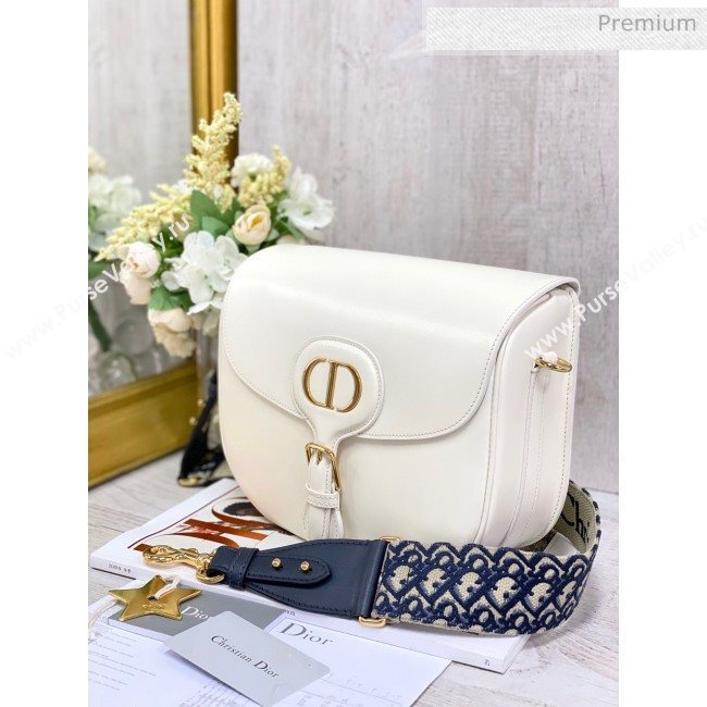 Dior Large Bobby Calfskin Shoulder Bag White 2020 (XXG-20062302)