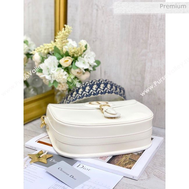 Dior Large Bobby Calfskin Shoulder Bag White 2020 (XXG-20062302)