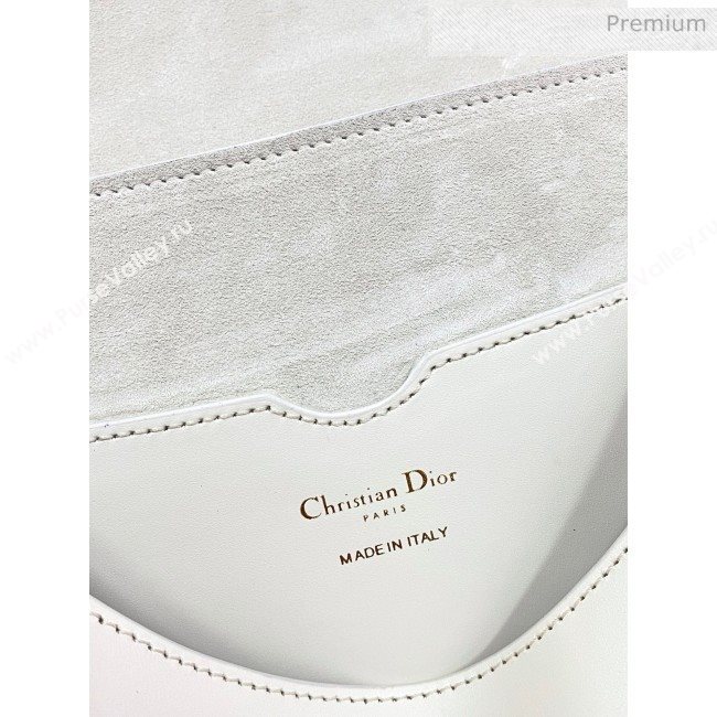 Dior Large Bobby Calfskin Shoulder Bag White 2020 (XXG-20062302)