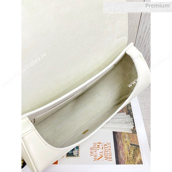 Dior Large Bobby Calfskin Shoulder Bag White 2020 (XXG-20062302)