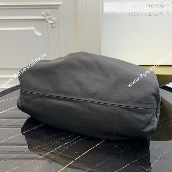 Bottega Veneta Large BV Jodie Leather Hobo Bag Black 2020 (MS-20062315)
