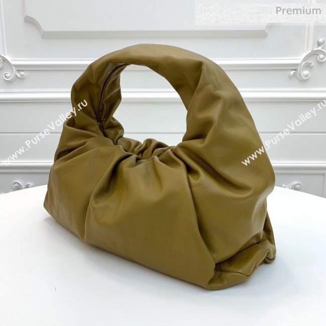 Bottega Veneta Large BV Jodie Leather Hobo Bag Light Green 2020 (MS-20062316)