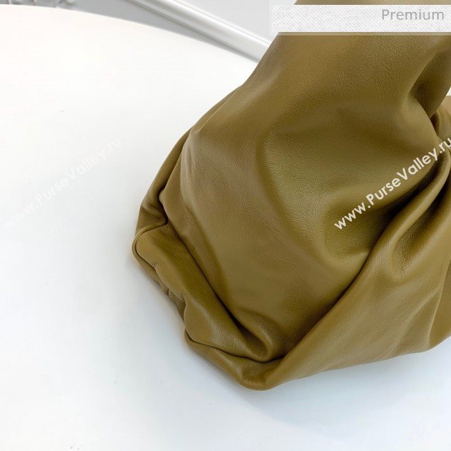 Bottega Veneta Large BV Jodie Leather Hobo Bag Light Green 2020 (MS-20062316)