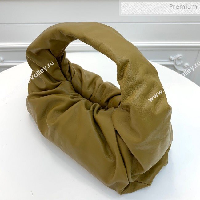 Bottega Veneta Large BV Jodie Leather Hobo Bag Light Green 2020 (MS-20062316)