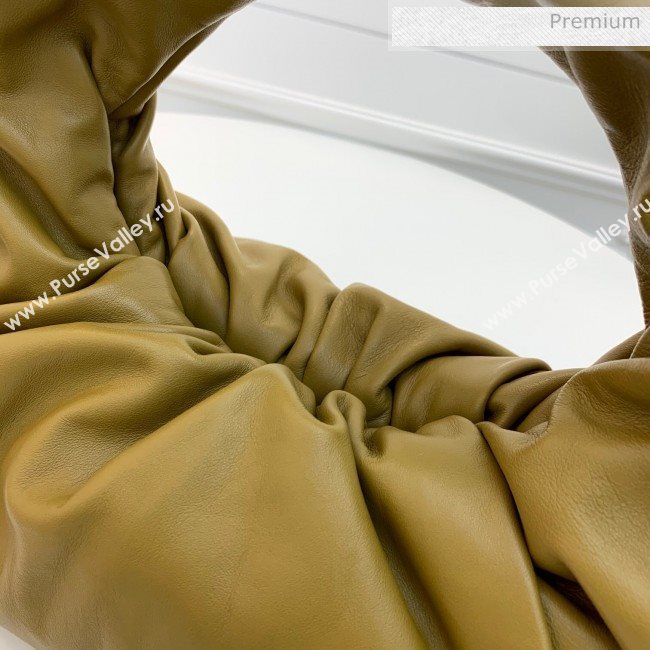 Bottega Veneta Large BV Jodie Leather Hobo Bag Light Green 2020 (MS-20062316)