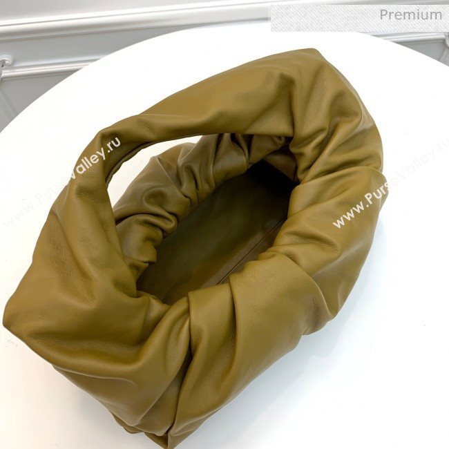 Bottega Veneta Large BV Jodie Leather Hobo Bag Light Green 2020 (MS-20062316)