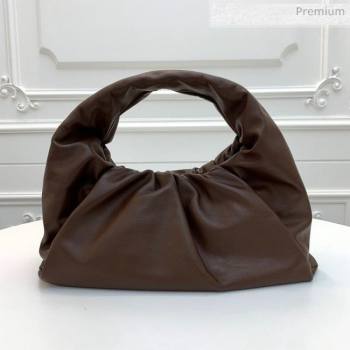Bottega Veneta Large BV Jodie Leather Hobo Bag Burgundy 2020 (MS-20062317)