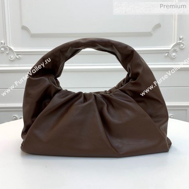 Bottega Veneta Large BV Jodie Leather Hobo Bag Burgundy 2020 (MS-20062317)