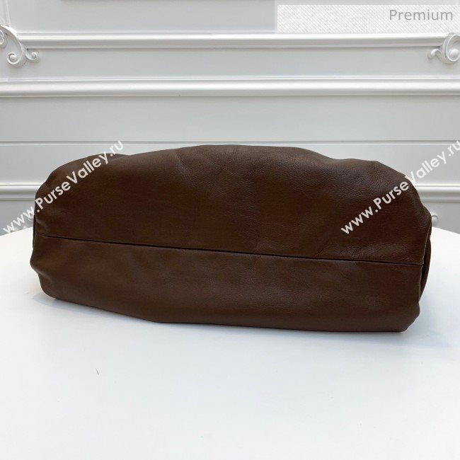 Bottega Veneta Large BV Jodie Leather Hobo Bag Burgundy 2020 (MS-20062317)