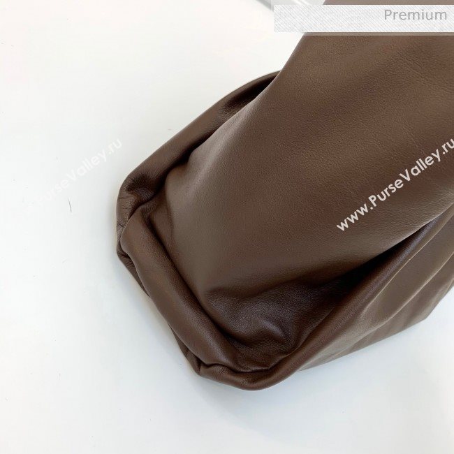 Bottega Veneta Large BV Jodie Leather Hobo Bag Burgundy 2020 (MS-20062317)