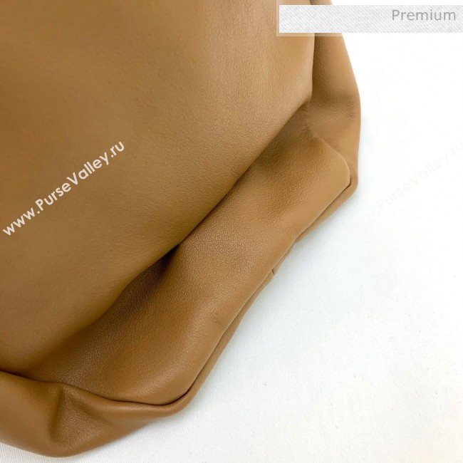 Bottega Veneta Large BV Jodie Leather Hobo Bag Brown 2020 (MS-20062320)