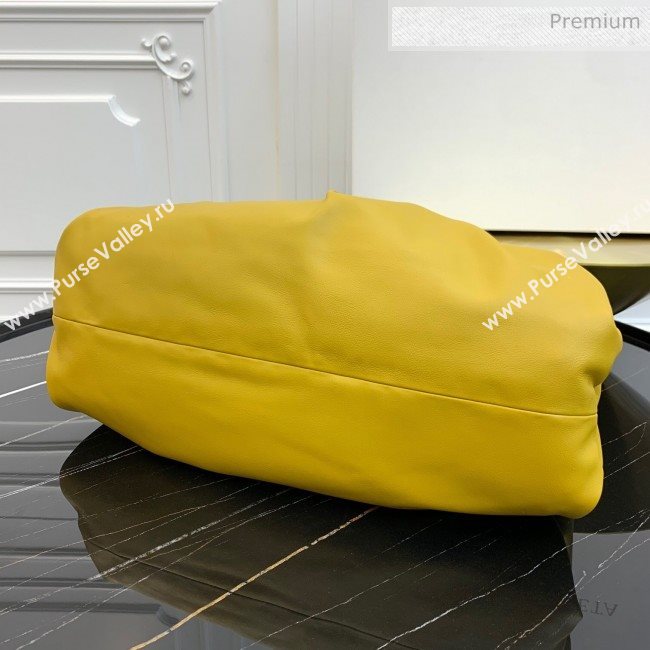 Bottega Veneta Large BV Jodie Leather Hobo Bag Bright Yellow 2020 (MS-20062323)