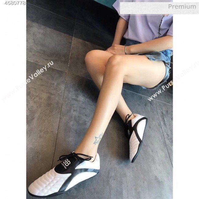 Balenciaga BB Quilted Leather Sneakers White 2020 (EM-20062415)