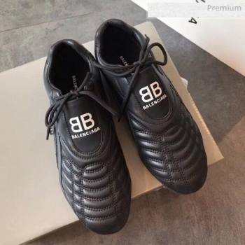 Balenciaga BB Quilted Leather Sneakers Black 2020 (EM-20062417)