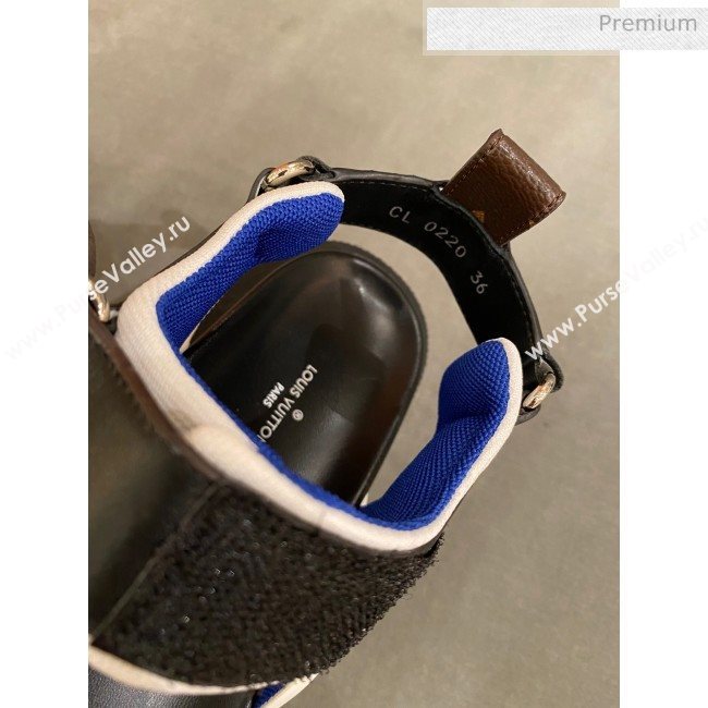 Louis Vuitton LV Archlight Contrasting Sporty Sandals Blue 2020 (SY-20062426)