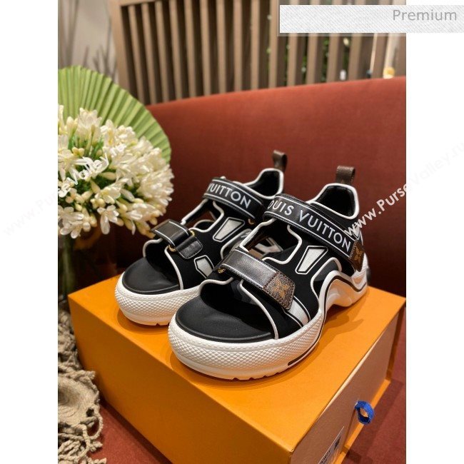 Louis Vuitton LV Archlight Contrasting Sporty Sandals White 2020 (SY-20062427)
