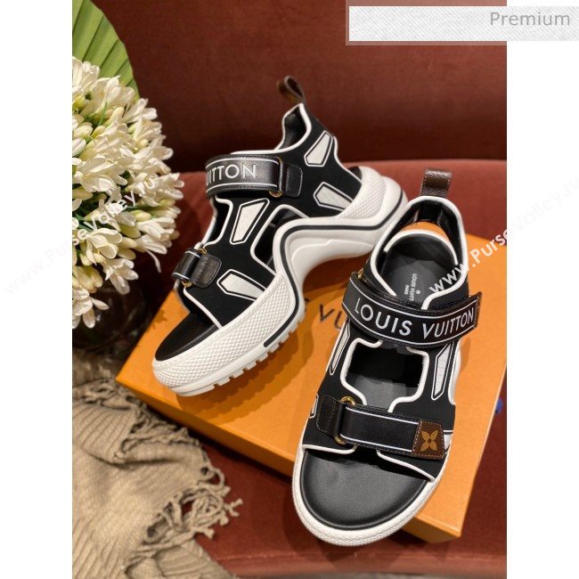 Louis Vuitton LV Archlight Contrasting Sporty Sandals White 2020 (SY-20062427)