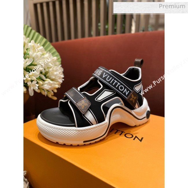 Louis Vuitton LV Archlight Contrasting Sporty Sandals White 2020 (SY-20062427)