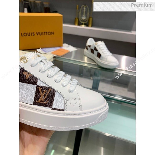 Louis Vuitton Frontrow Monogram Damier Sneaker 2020 (For Women and Men) (SY-20062428)