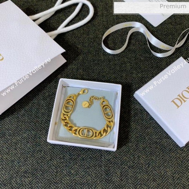 Dior Vintage Brass CD Bracelet 2020 (YF-20062911)