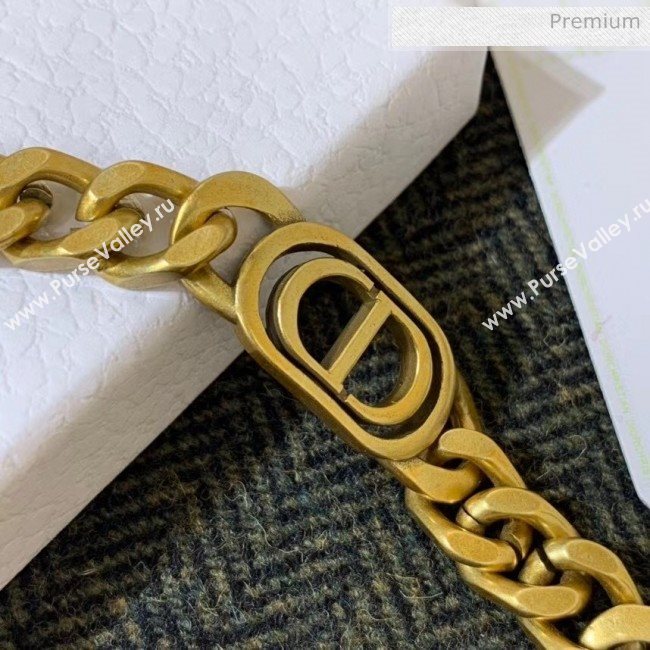 Dior Vintage Brass CD Bracelet 2020 (YF-20062911)