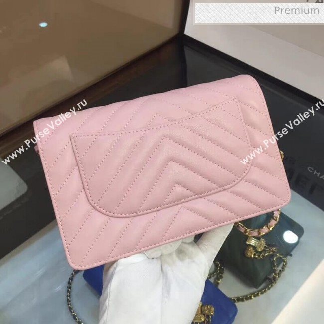 Chanel Quilted Leather Flap Waist Bag with Pearl Strap AP1122 White 2020 (YD-20063008)