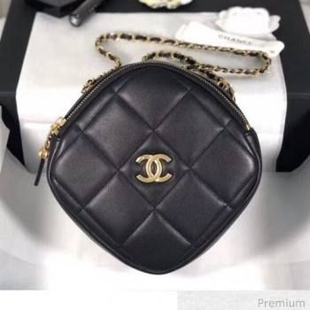 Chanel Quilted Leather Square Chain Shoulder Bag AS1780 Black 2020 (YD-20063001)