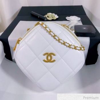 Chanel Quilted Leather Square Chain Shoulder Bag AS1780 White 2020 (YD-20063003)