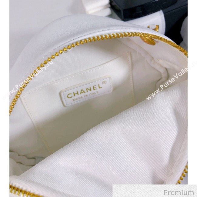 Chanel Quilted Leather Square Chain Shoulder Bag AS1780 White 2020 (YD-20063003)