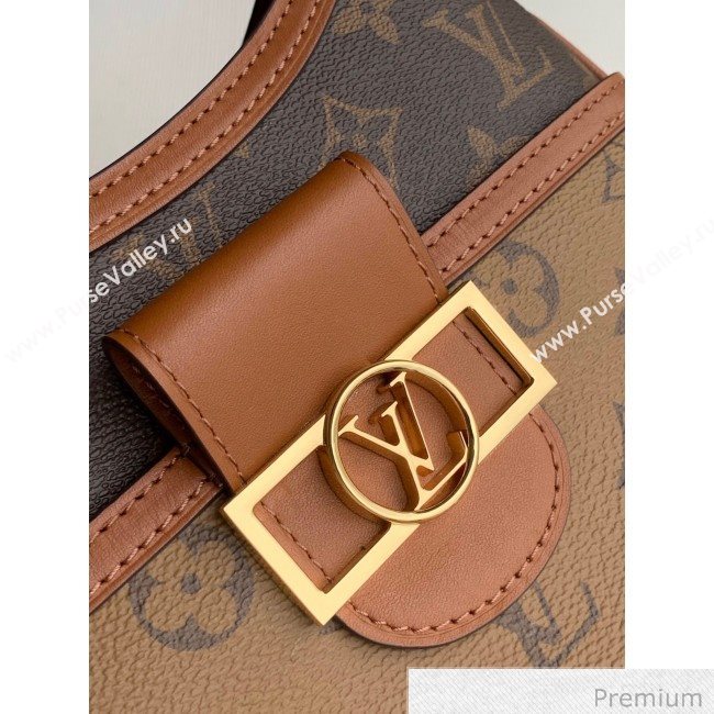 Louis Vuitton Hobo Dauphine BB Shoulder Bag M45196 Monogram Canvas/Brown 2020 (KI-20063021)