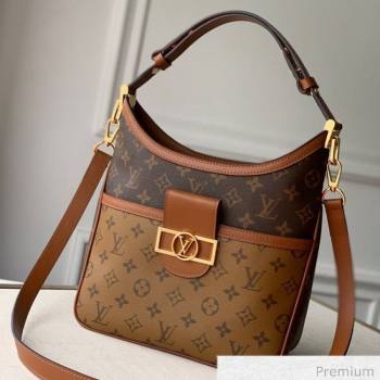 Louis Vuitton Hobo Dauphine PM Shoulder Bag M45194 Monogram Canvas/Brown 2020 (KI-20063019)