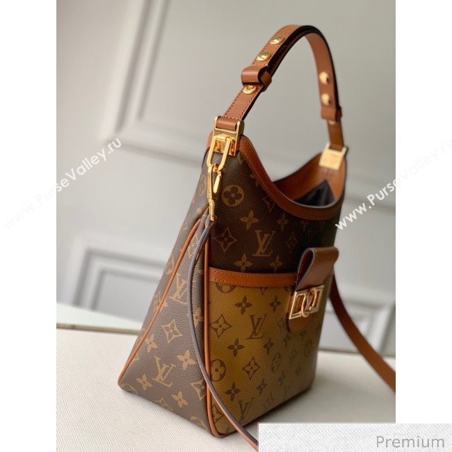 Louis Vuitton Hobo Dauphine PM Shoulder Bag M45194 Monogram Canvas/Brown 2020 (KI-20063019)
