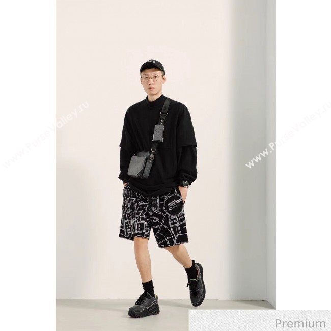 Louis Vuitton Mens Trio Messenger Shoulder Bag M69443 Monogram Eclipse Canvas 2020 (KI-20063029)