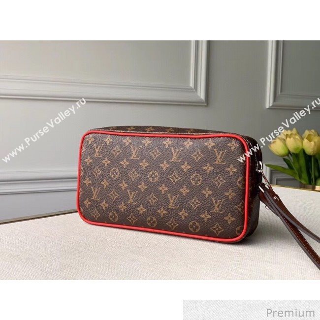 Louis Vuitton Mens LV Stripes Clutch M68687 Monogram Canvas 2020 (KI-20063040)