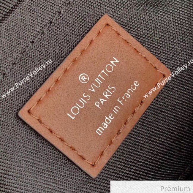 Louis Vuitton Mens LV Stripes Crossbody Bag M69688 Monogram Eclipse Canvas 2020 (KI-20063041)