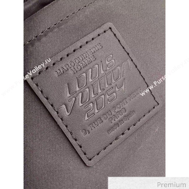 Louis Vuitton Mens 2054 Expandable Messenger Shoulder Bag M55698 Grey/Black/Rainbow 2020 (KI-20070101)