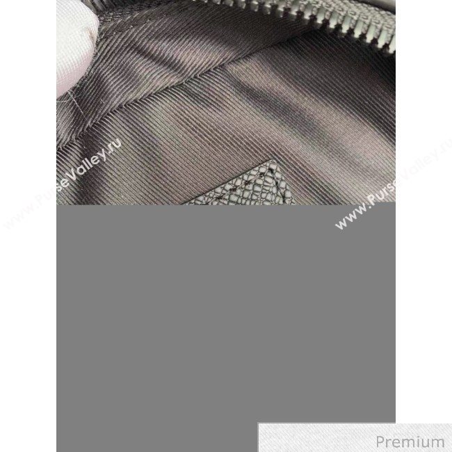 Louis Vuitton Mens Saffiano Calfskin Camera Crossbody Bag M68686 Black 2020 (KI-20070105)