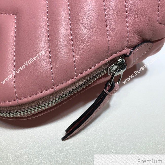 Gucci GG Marmont Large Cosmetic Case 625690 Pastel Pink 2020 (DLH-20070128)