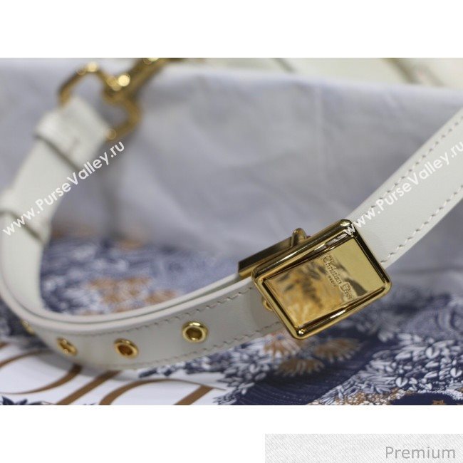 Dior Medium Bobby Calfskin Shoulder Bag White 2020 (XXG-20070220)