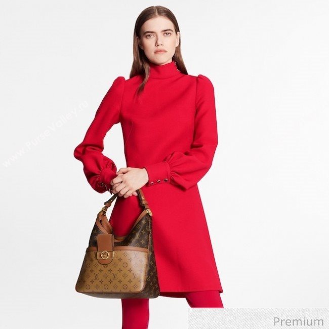 Louis Vuitton Hobo Dauphine MM Shoulder Bag M45195 Monogram Canvas/Brown 2020 (KI-20063020)