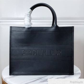 Dior Small Book Tote in Black Calfskin 2020 (XXG-20071018)