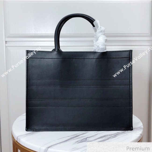 Dior Small Book Tote in Black Calfskin 2020 (XXG-20071018)
