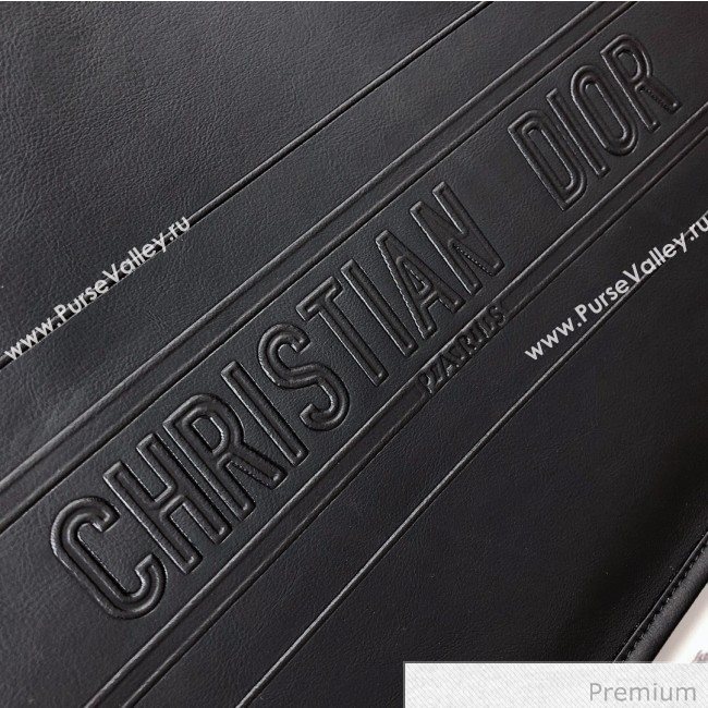 Dior Small Book Tote in Black Calfskin 2020 (XXG-20071018)