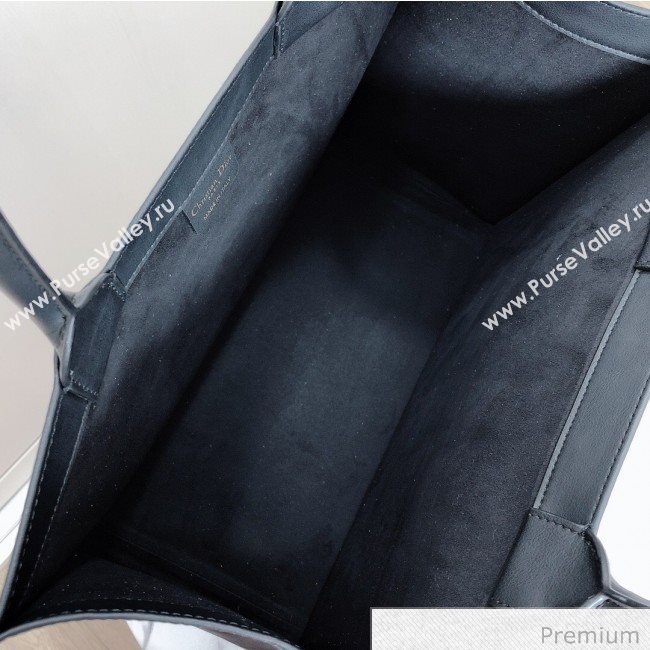 Dior Small Book Tote in Black Calfskin 2020 (XXG-20071018)