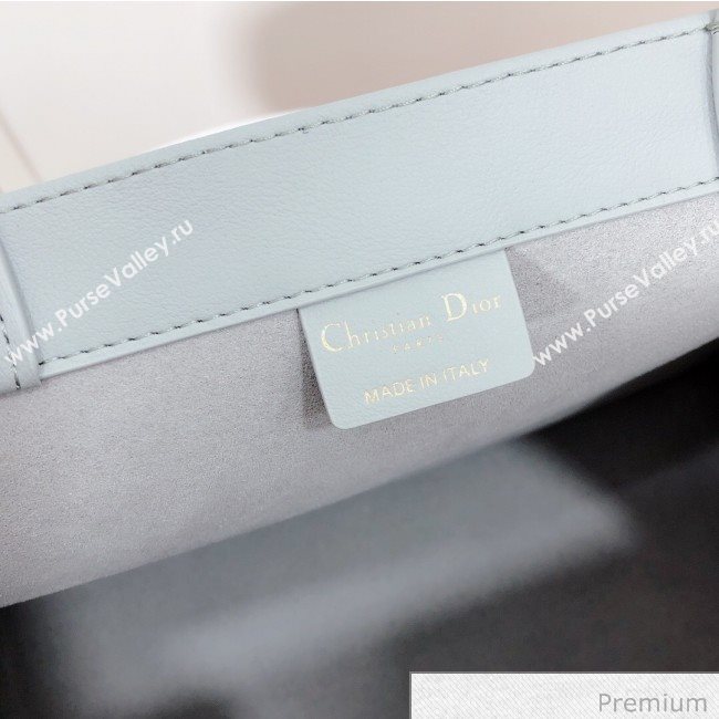 Dior Small Book Tote in Grey Calfskin 2020 (XXG-20071020)