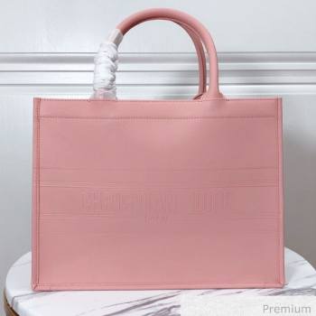 Dior Small Book Tote in Pink Calfskin 2020 (XXG-20071017)