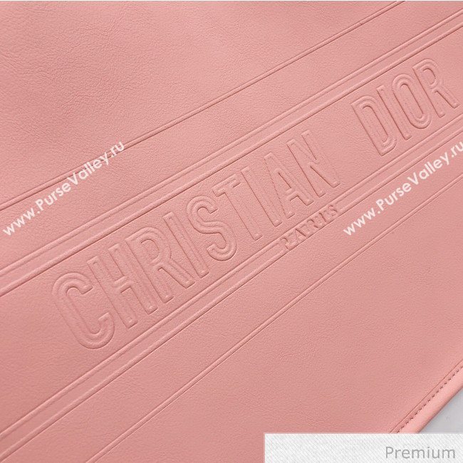Dior Small Book Tote in Pink Calfskin 2020 (XXG-20071017)