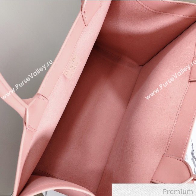 Dior Small Book Tote in Pink Calfskin 2020 (XXG-20071017)