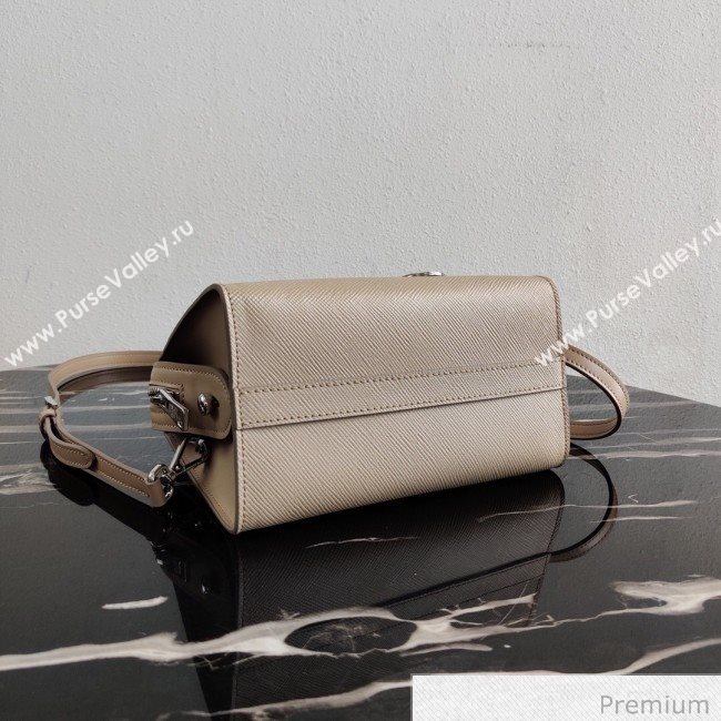 Prada Saffiano Leather Top Handle Bag 1BA269 Beige 2020 (YZ-20071029)