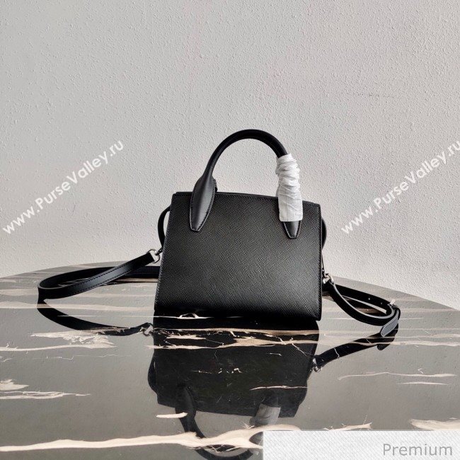 Prada Saffiano Leather Top Handle Bag 1BA269 Black 2020 (YZ-20071031)